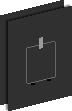 2 walls with doors